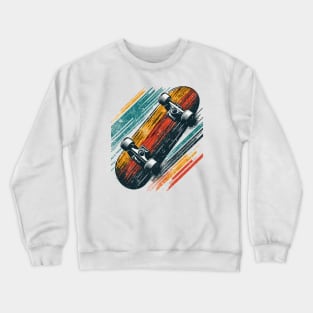 Skate Board Crewneck Sweatshirt